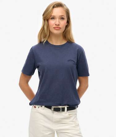 Camiseta lavada Essential